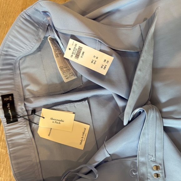 Abercrombie and Fitch light blue dress pant - Picture 3 of 3